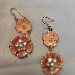 Flower earrings